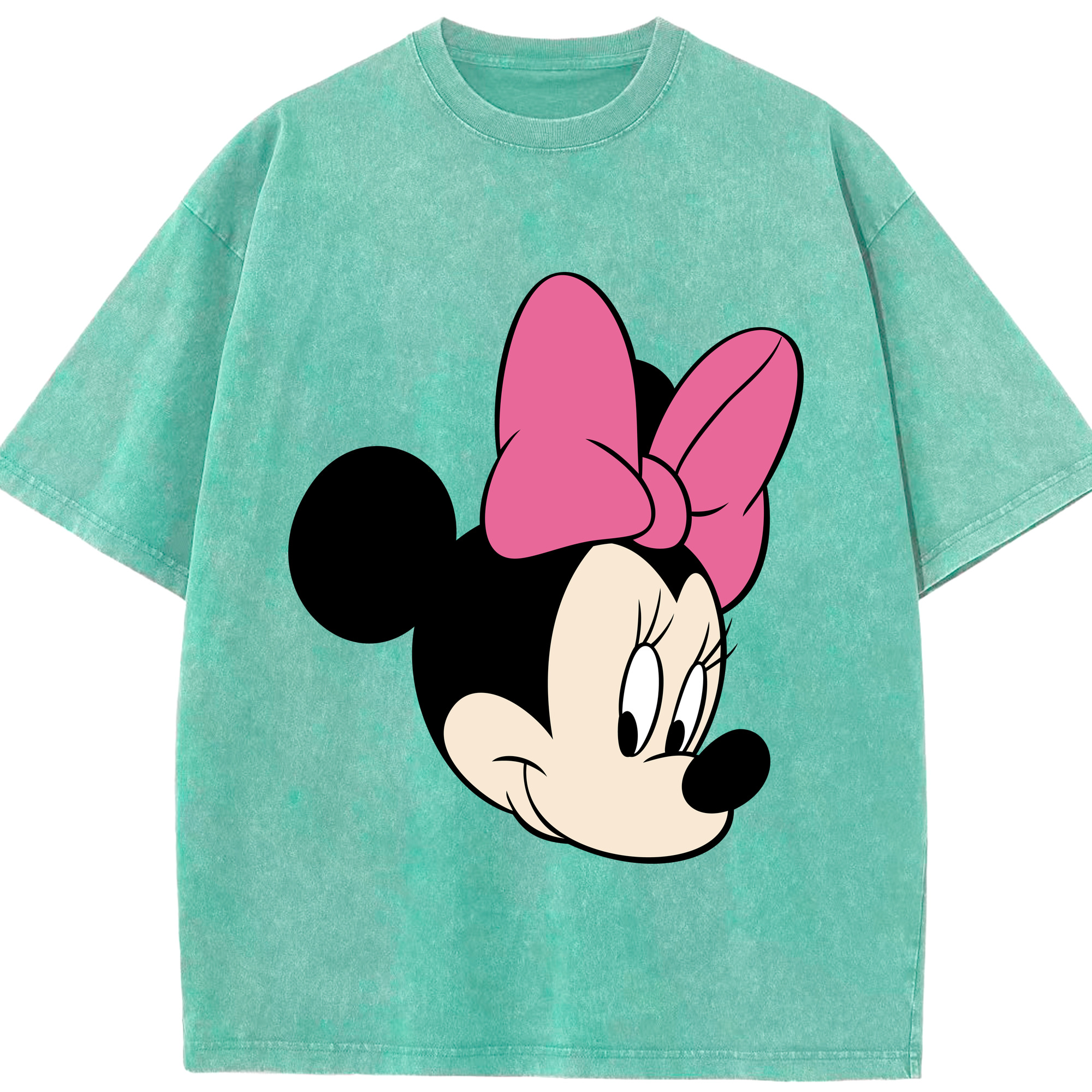 （画像用） ミッキーマウス Mickey Mouse 綿100% ヴィンテージ風 半袖Tシャツ（フロントプリント）